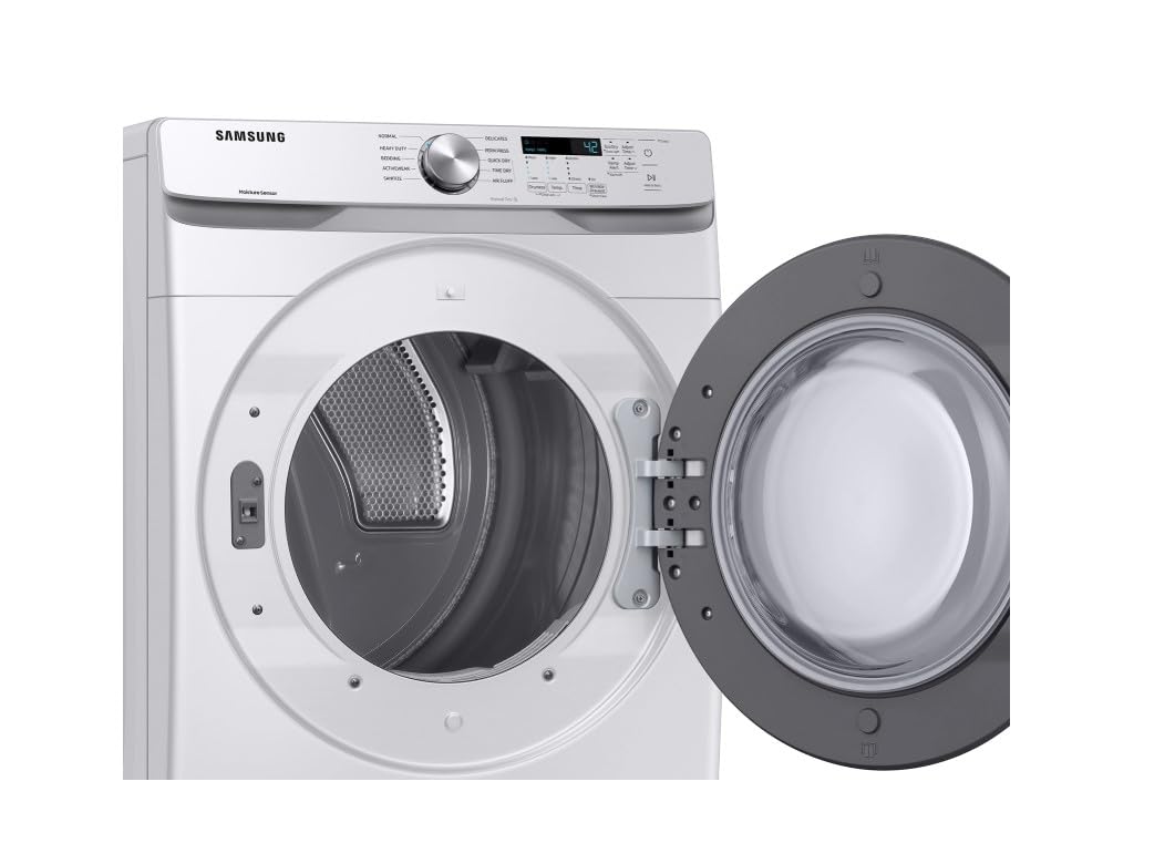 7.5 cu. ft. Front Load Electric Dryer with Sensor Dry, White G995