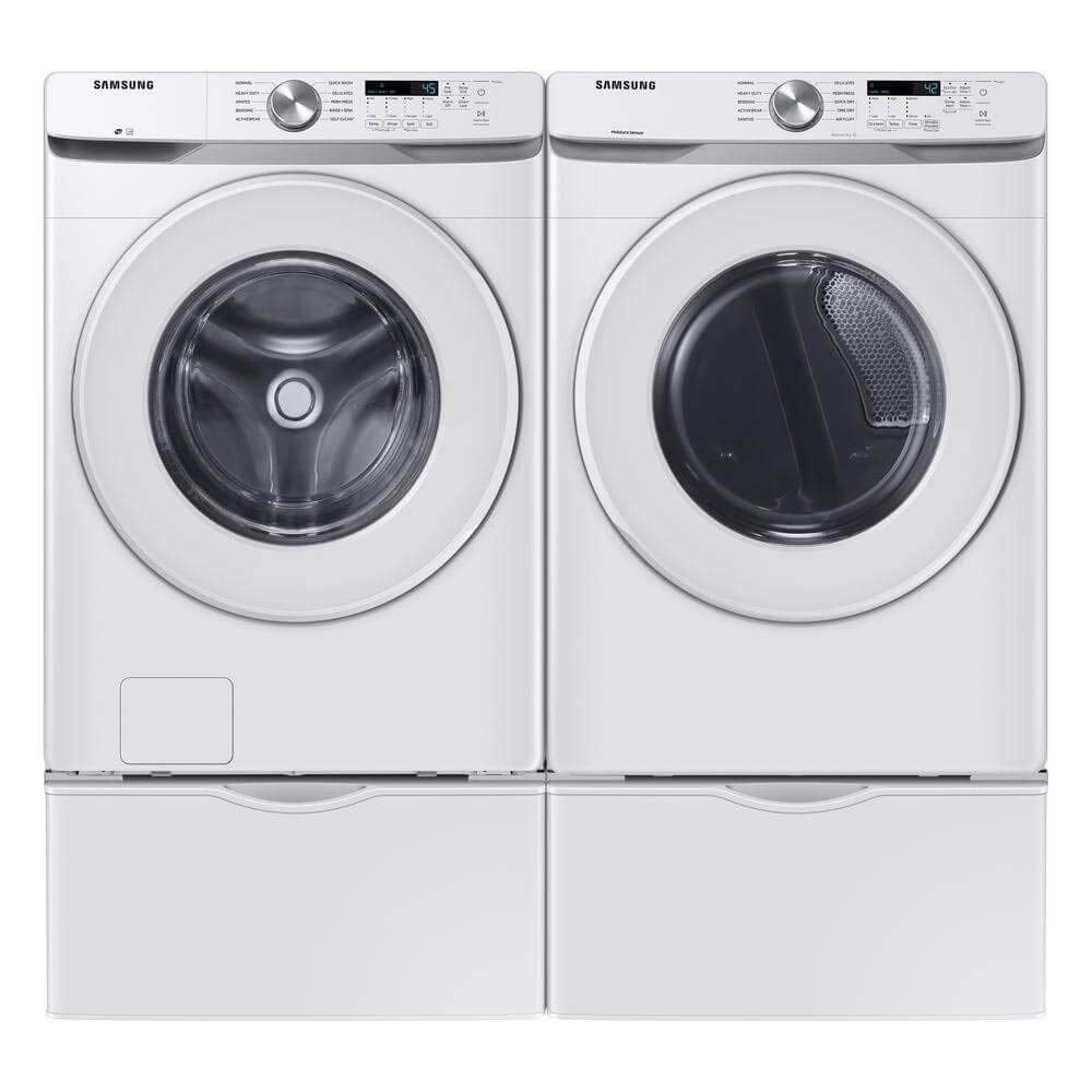 7.5 cu. ft. Front Load Electric Dryer with Sensor Dry, White G995