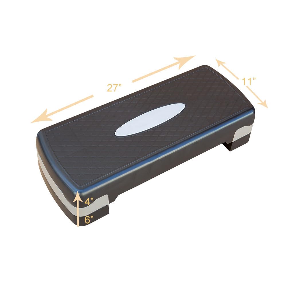 Adjustable 4''-6'' Step Platform with 2 Risers B331051
