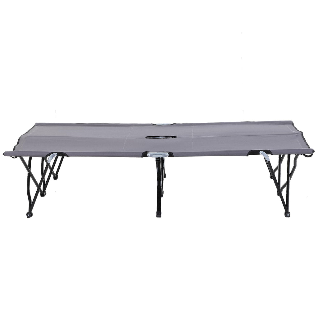 2 Person Folding Camping Cot with Carry Bag N981354