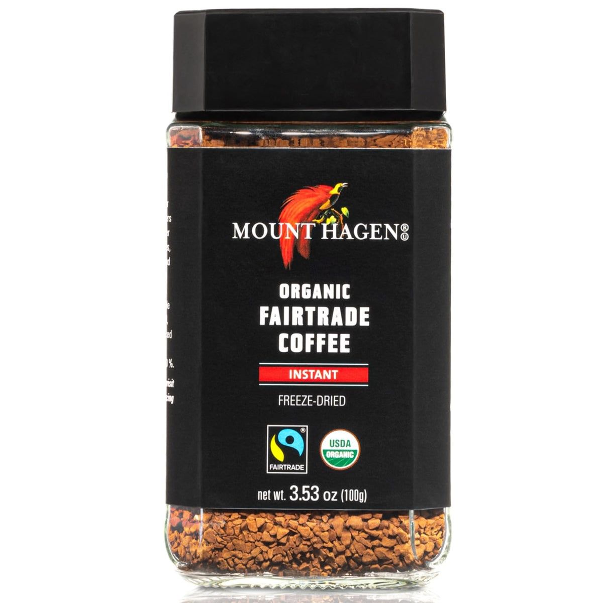 Organic Freeze-Dried Instant Coffee 3.53oz Jar A12267