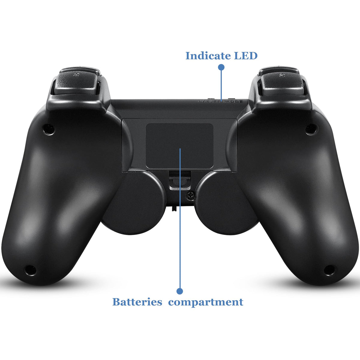 2 Pack Wireless Controller Gamepad C620777