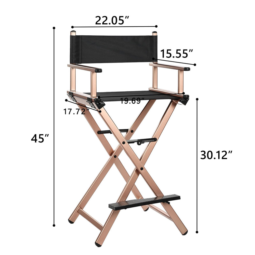 Tall Aluminum Directors Chair K124
