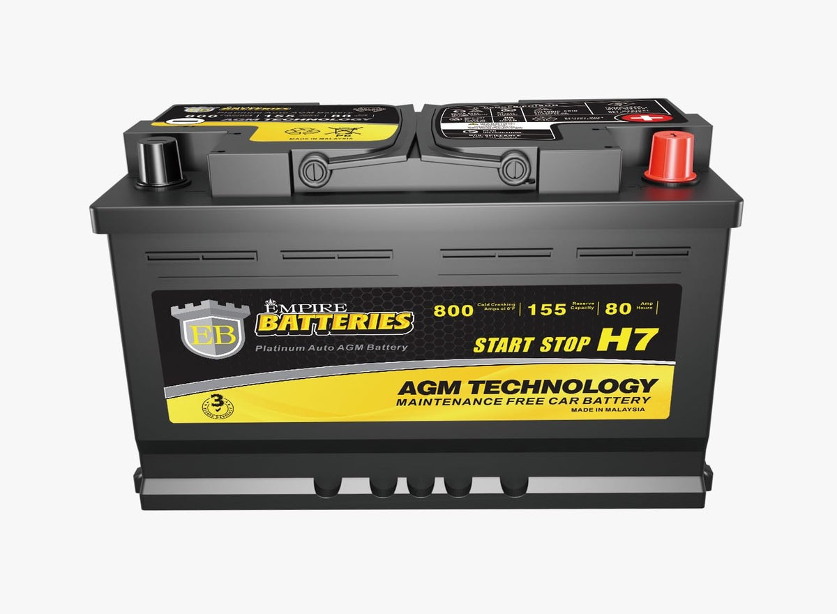 12v 80ah H7 Automotive Battery I882776