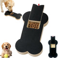 Wooden Dog Nail Scratch Board with Treat Dispenser O2199
