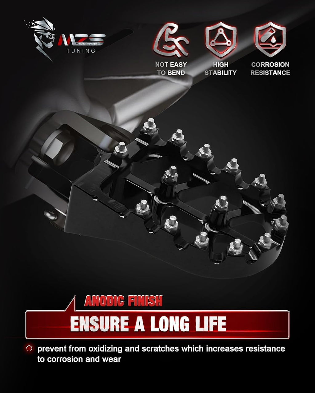 Dirt Bike Foot Pegs Q83389