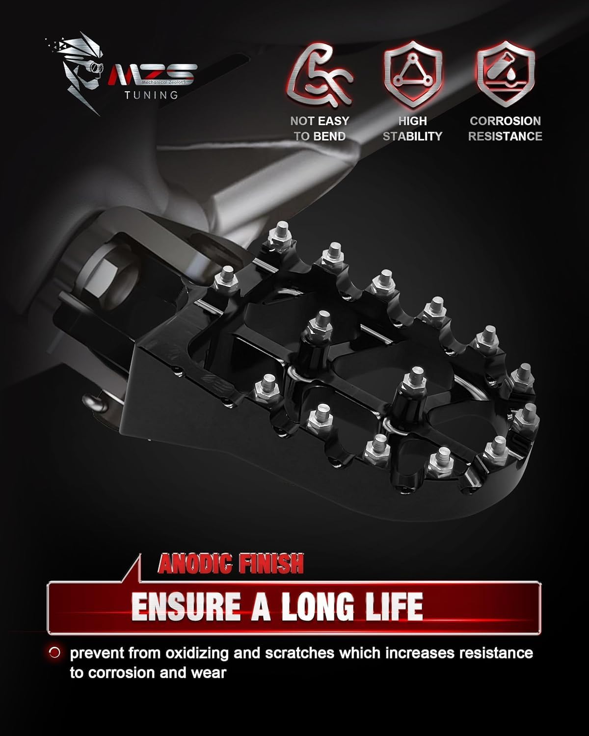 Dirt Bike Foot Pegs Q83389