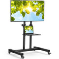 Rolling TV Stand on Wheels for 32-83 Inch Screens up to 110lbs N570206