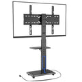 Rolling TV Stand with Power Outlet for 32-75" TV D343