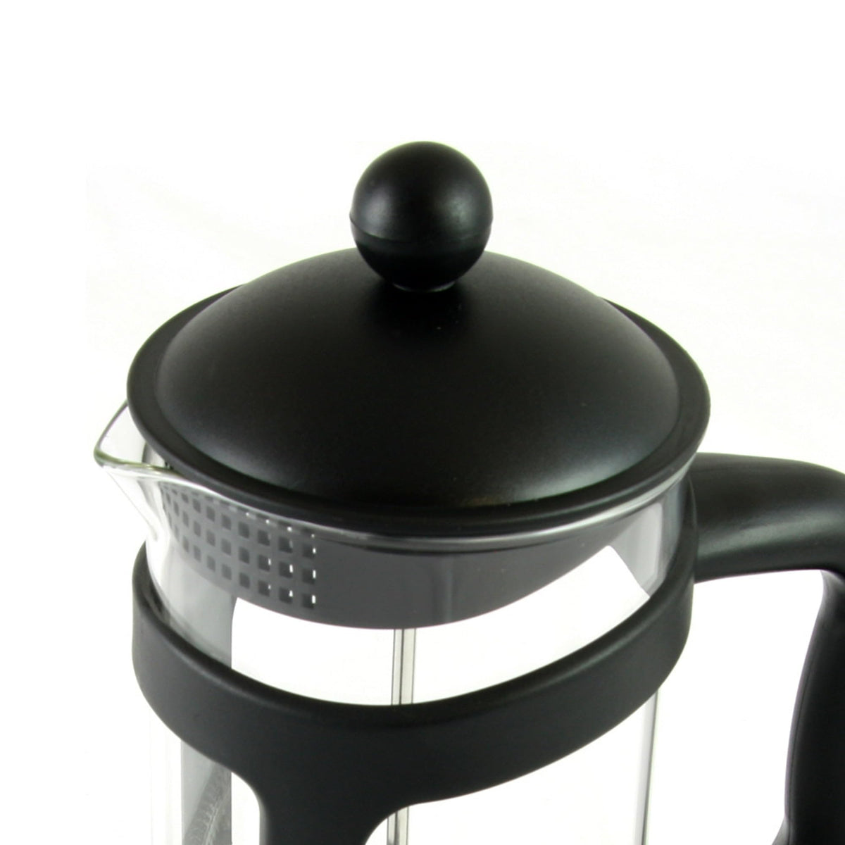 28 Ounce Glass French Press Coffee Maker with Stainless Steel Mesh Filter S911145