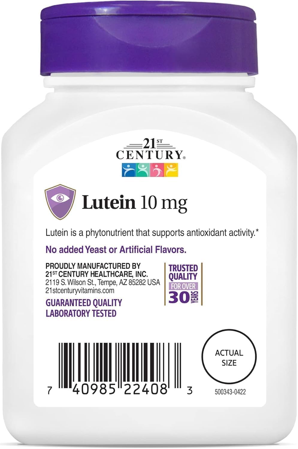 Lutein 10mg Tablets 60 Count H8413