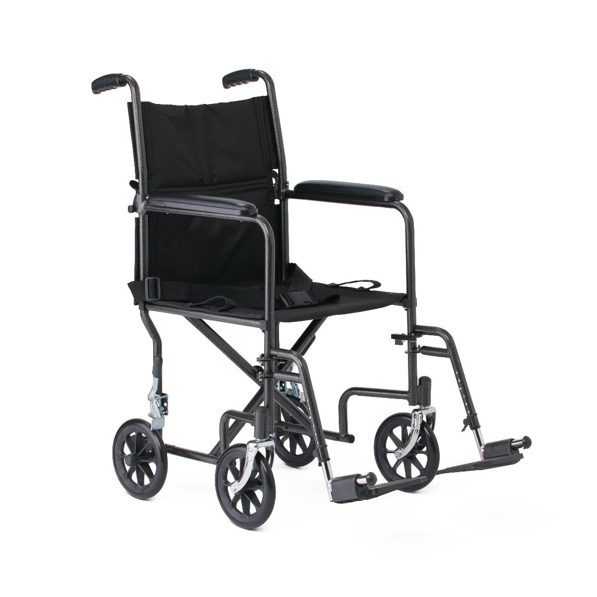 Folding Transport Wheelchair with Swing-Away Footrests X97720