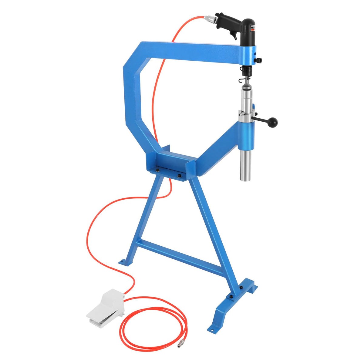 Pneumatic Planishing Hammer with Adjustable Anvil and Pedal L4792