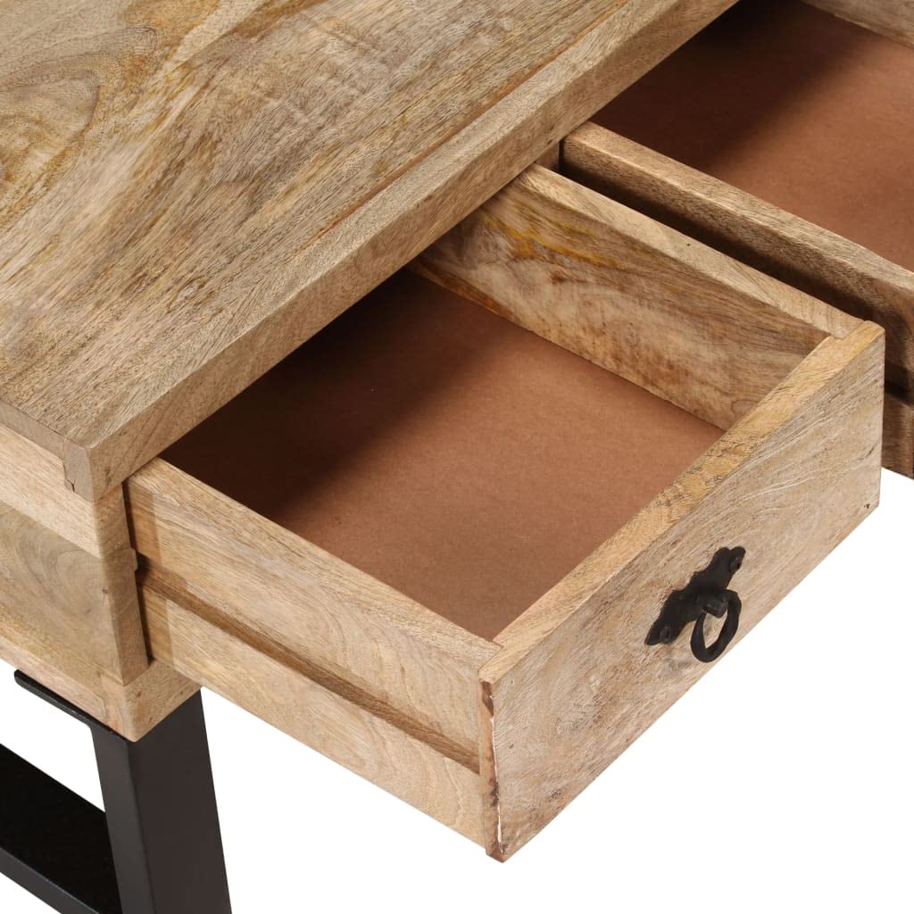 Coffee Table with Storage Open Shelves T8780