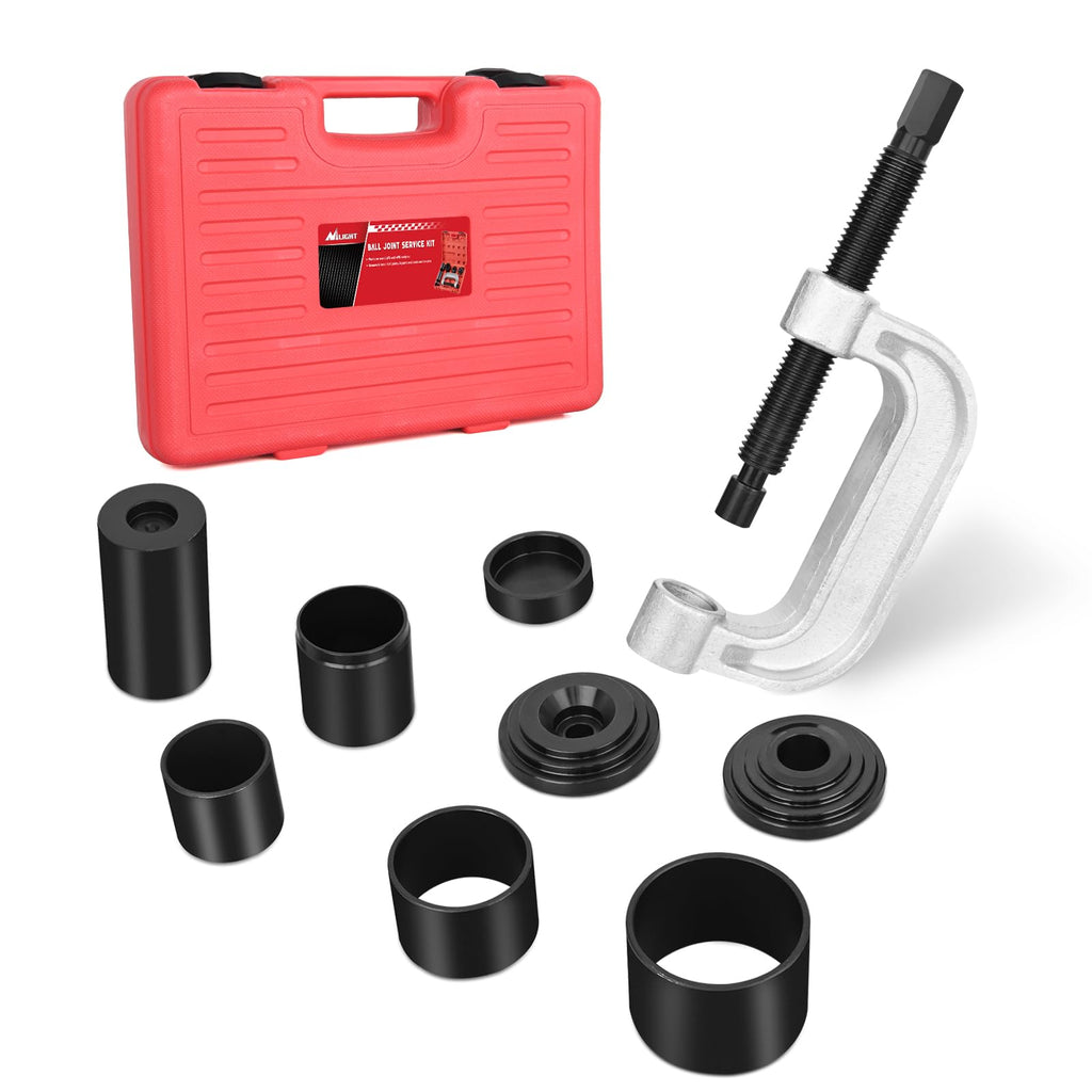 Ball Joint Press Kit, 10pcs Removal and Installation Tool Set X26465