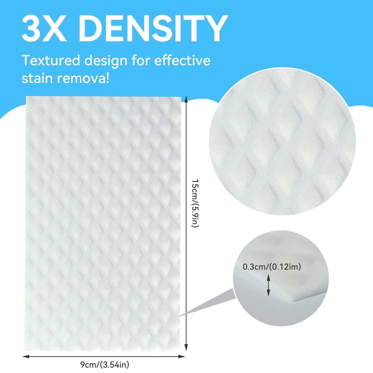 White Melamine Sponge 35 Pack J6203