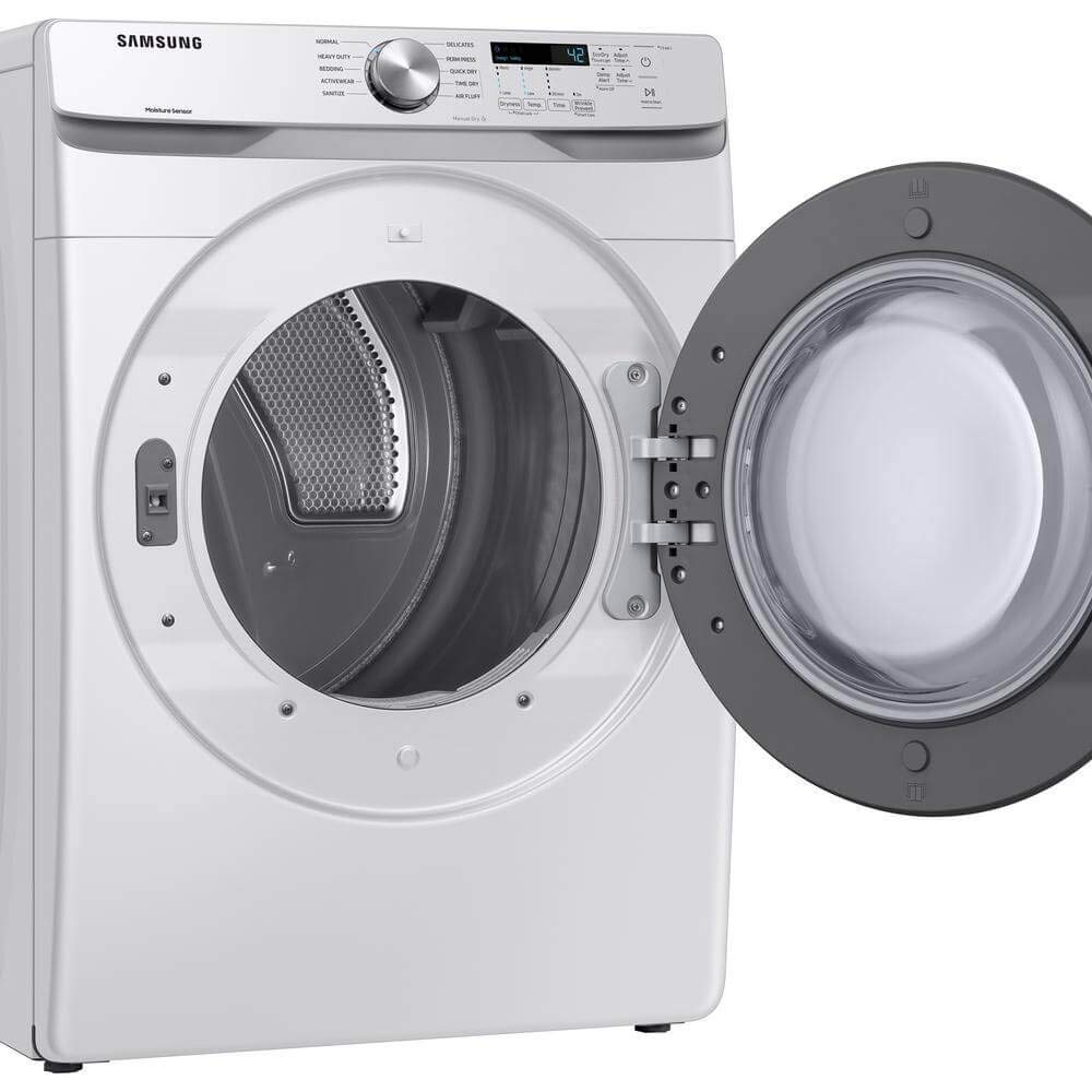 7.5 cu. ft. Front Load Electric Dryer with Sensor Dry, White G995