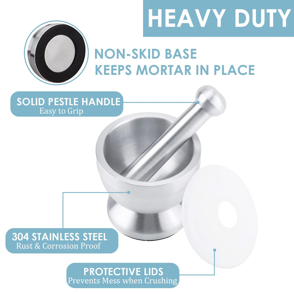 Stainless Steel Mortar and Pestle Set M287180
