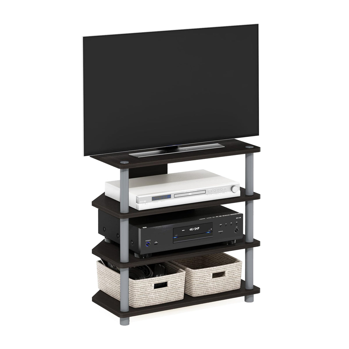 4-Tier Corner TV Stand up to 32 Inch P4132