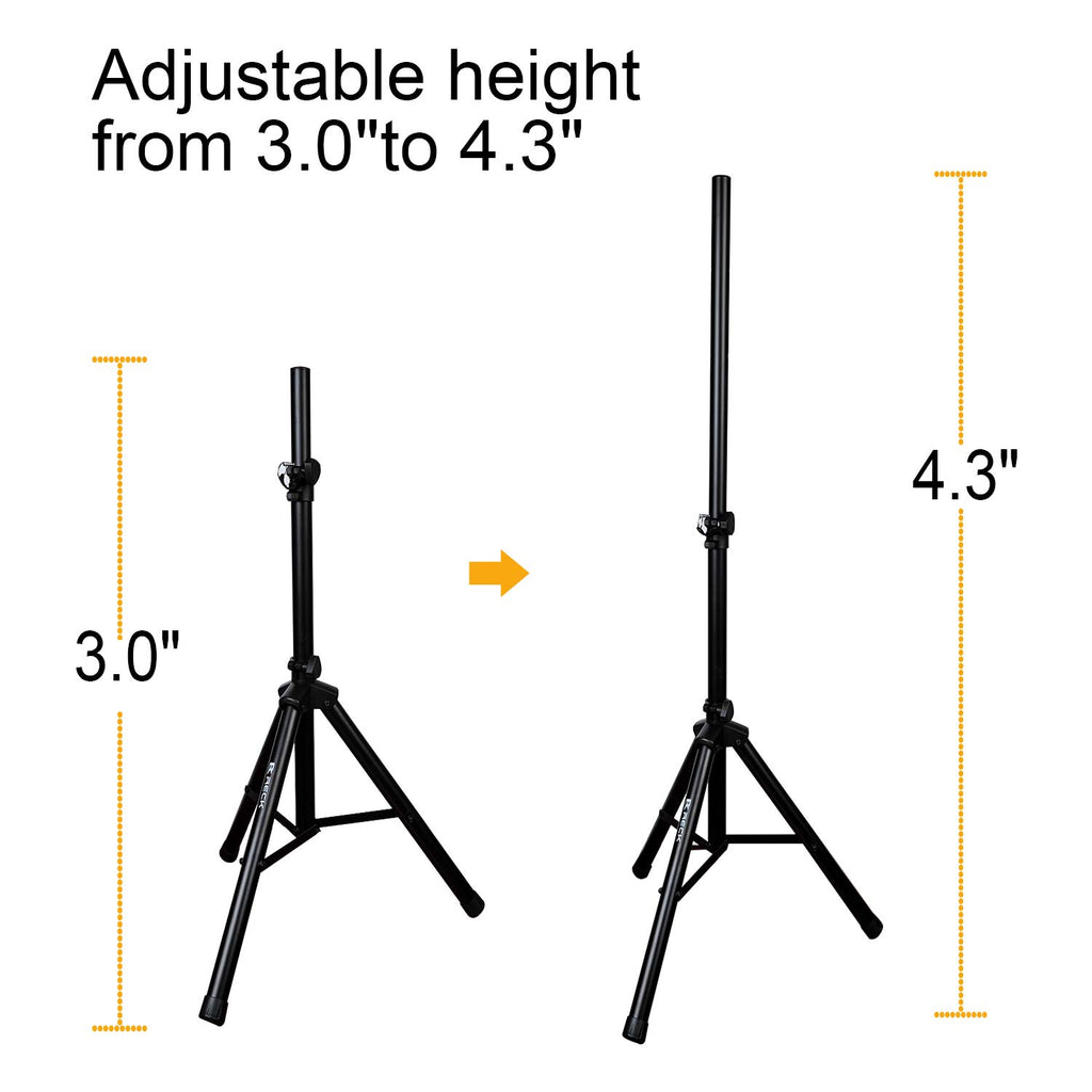 Portable 12-Inch 1000 Watts 2-Way Powered PA Speaker System Set P289