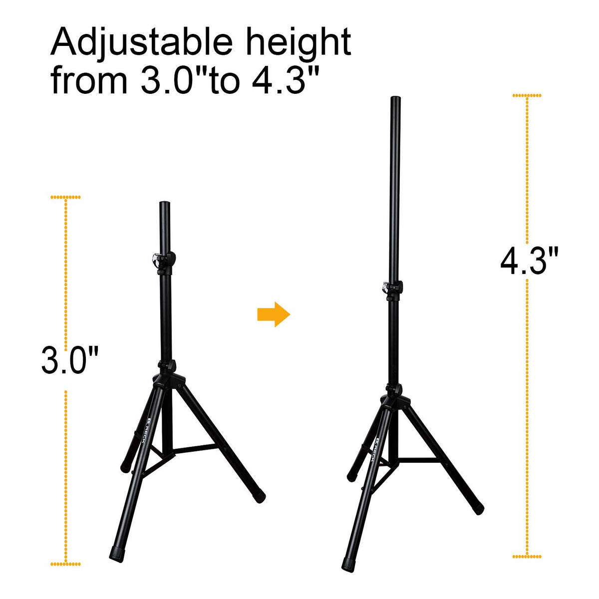 Portable 12-Inch 1000 Watts 2-Way Powered PA Speaker System Set P289