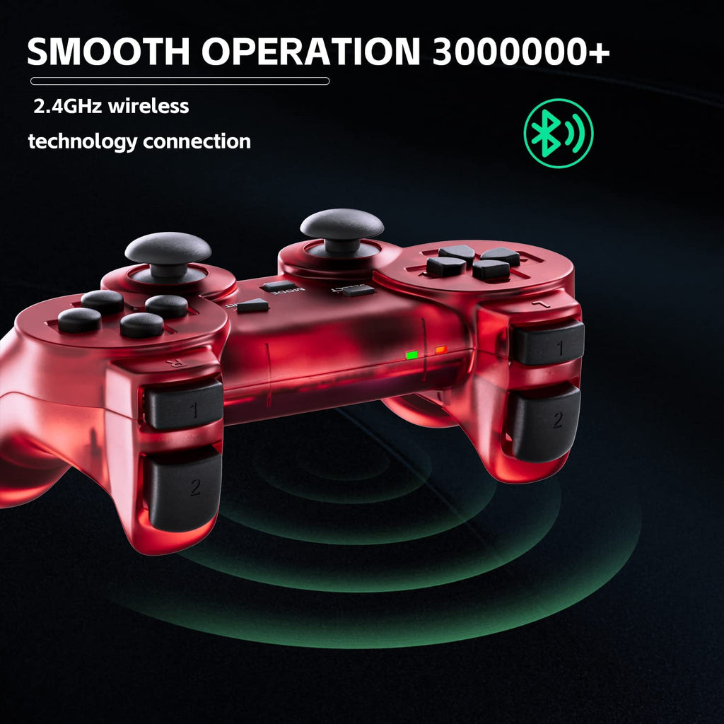 Wireless Controller Double Vibration ClearBlue and ClearGreen Z190954