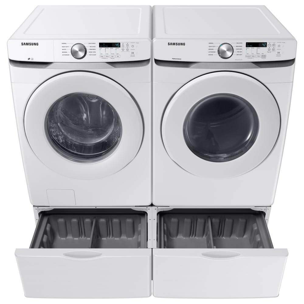 7.5 cu. ft. Front Load Electric Dryer with Sensor Dry, White G995