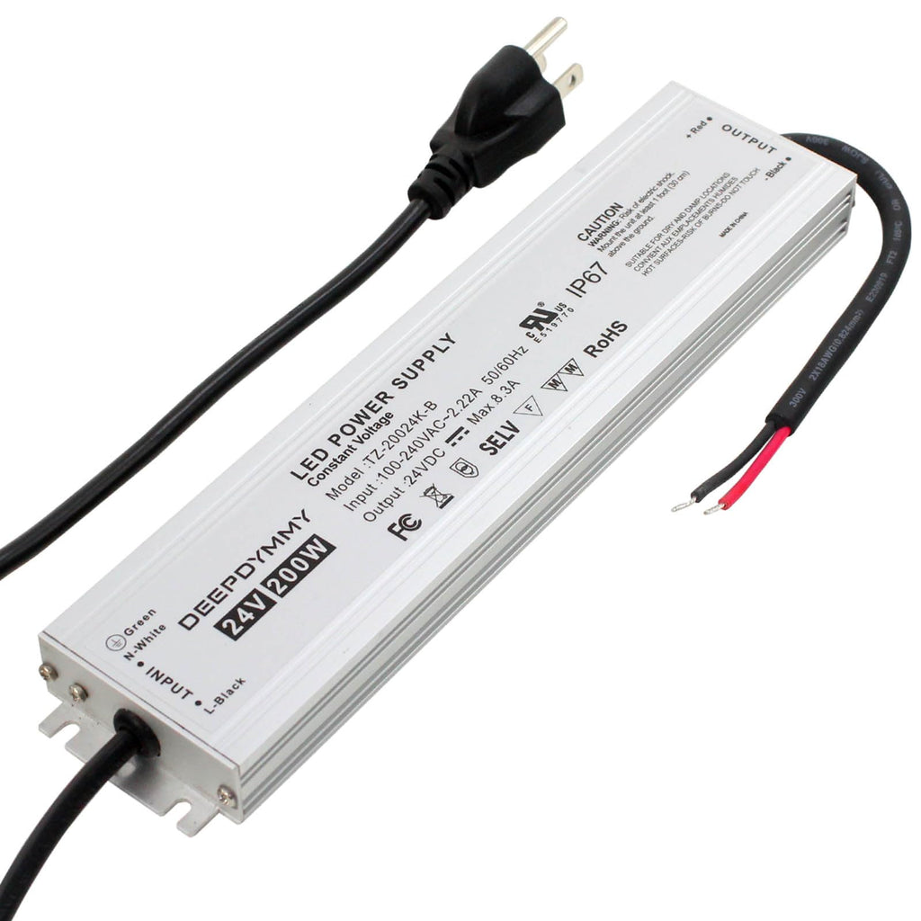 24V 200W Waterproof IP67 Power Supply U152