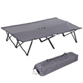2 Person Folding Camping Cot with Carry Bag N981354