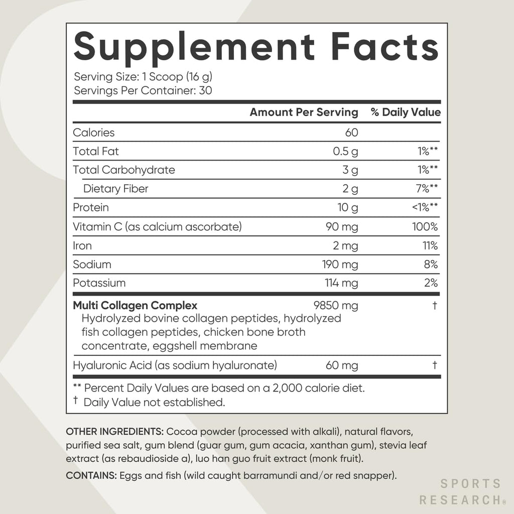 Chocolate Multi Collagen Protein Powder I6245