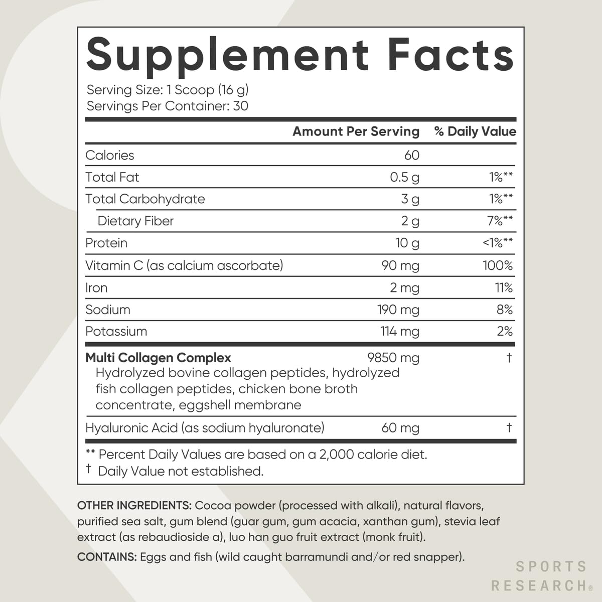 Chocolate Multi Collagen Protein Powder I6245