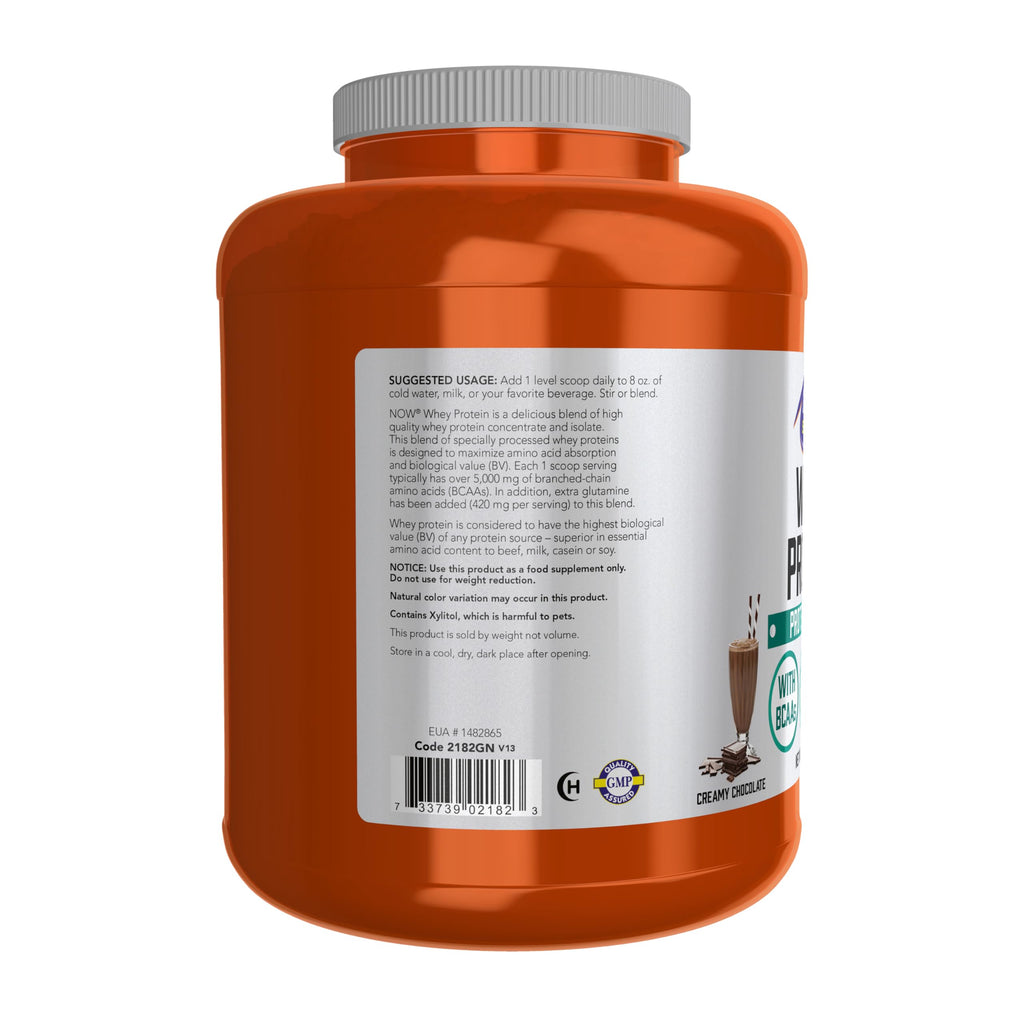 Whey Protein 24 g With BCAAs Creamy Chocolate Flavor 6 lbs H262340