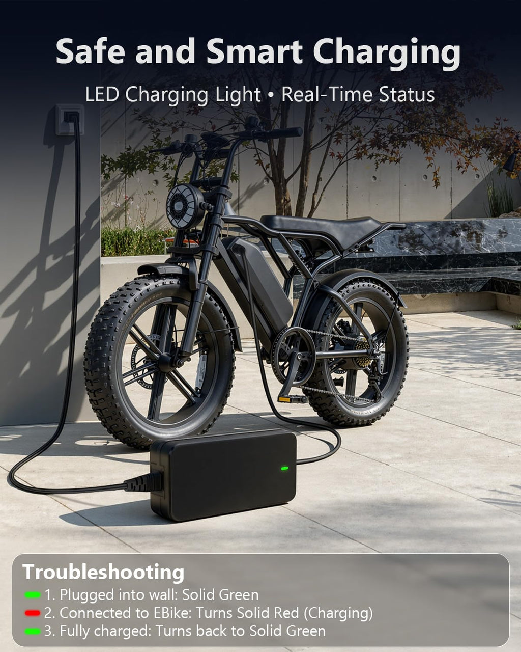 54.6V 3A ebike Charger for 48V Lithium Batteries N1897
