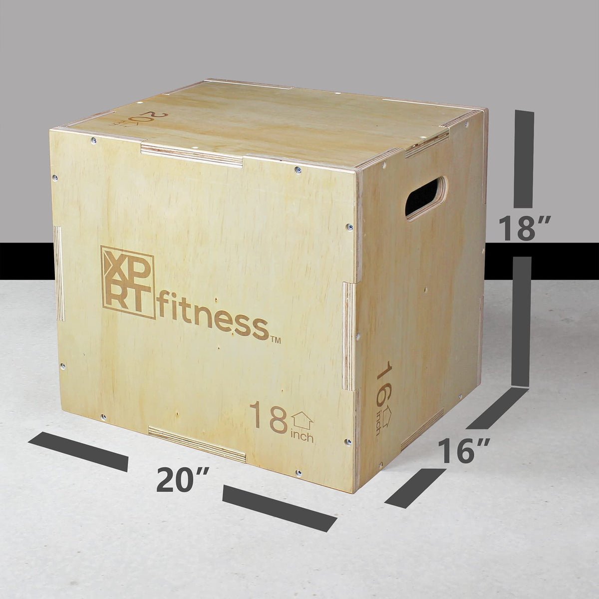 Wooden Plyo Box L3002