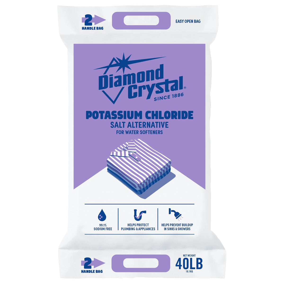 Potassium Chloride Salt Alternative 40 Pounds R8743