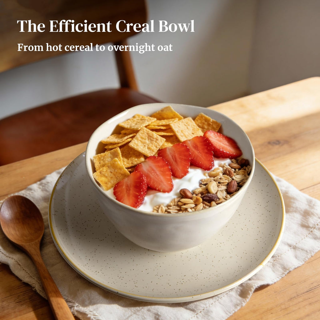 22 oz Cereal Bowls Set of 4 and 8.5" Pasta Bowls Set of 4 T936104