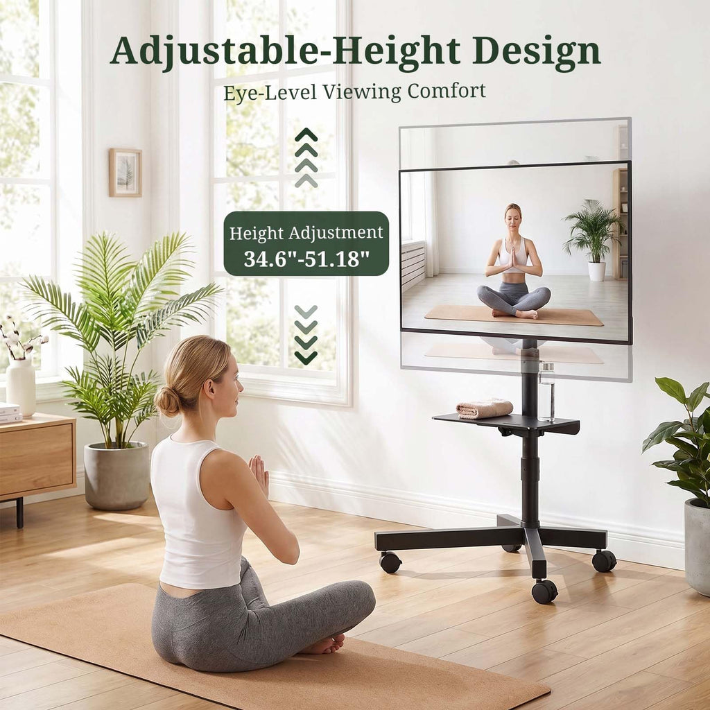 Rolling TV Stand for 23-60 Inch TVs D2518