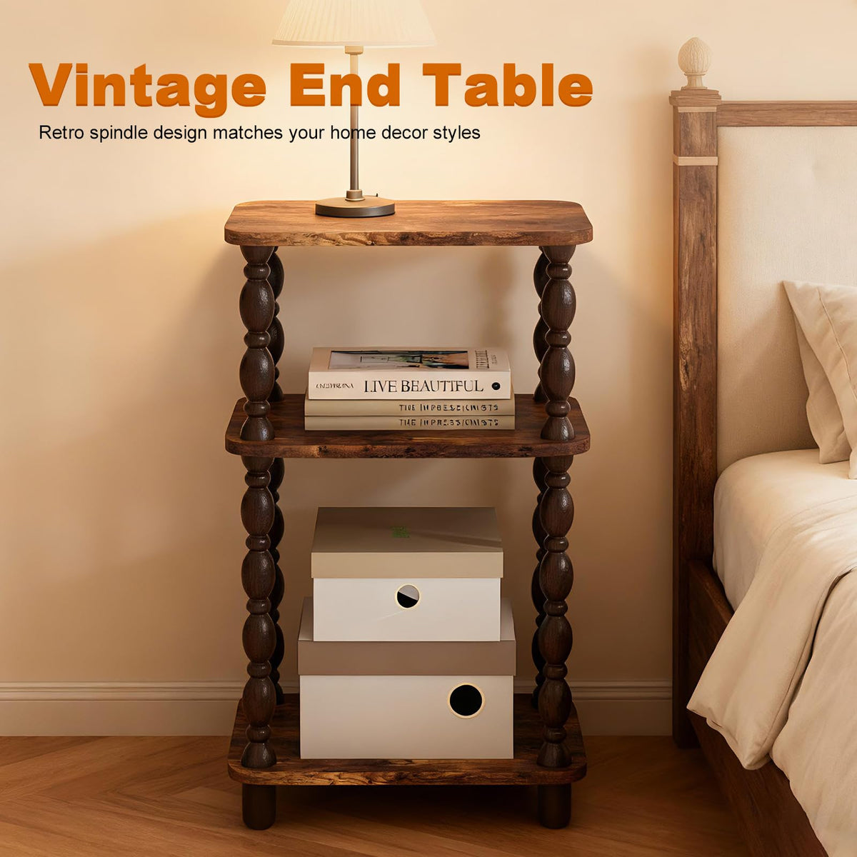 3-Tier Narrow End Table I977613