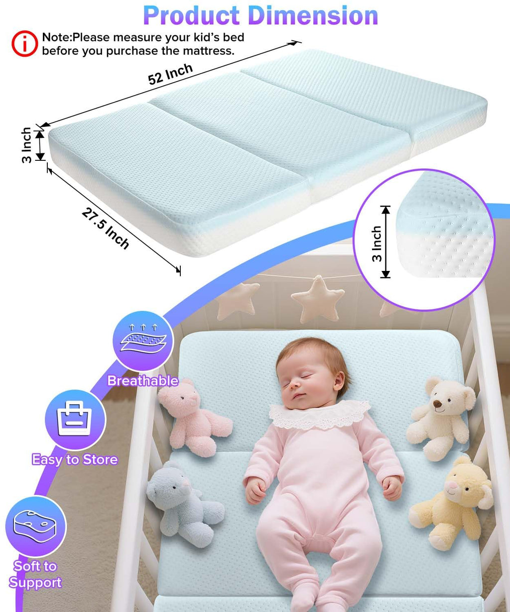 3'' Standard Crib Mattress L481