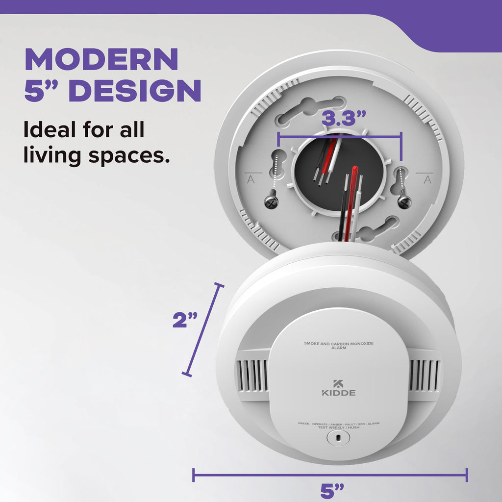Hardwired Combination Smoke and Carbon Monoxide Detector V157