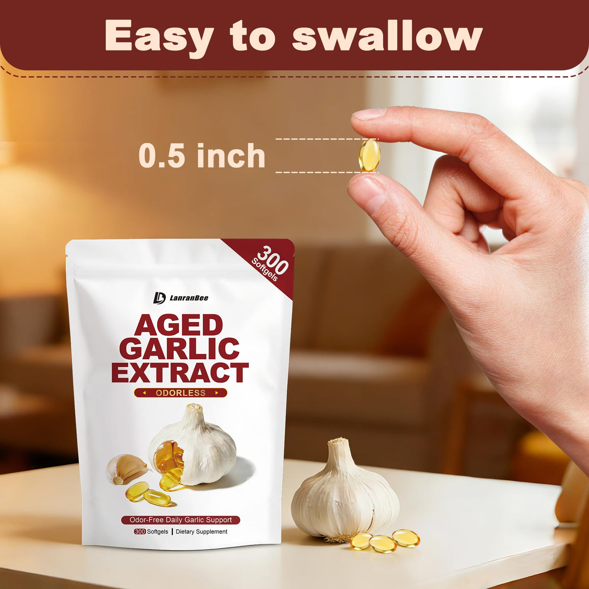 Aged Garlic Extract 750mg Softgels K137851