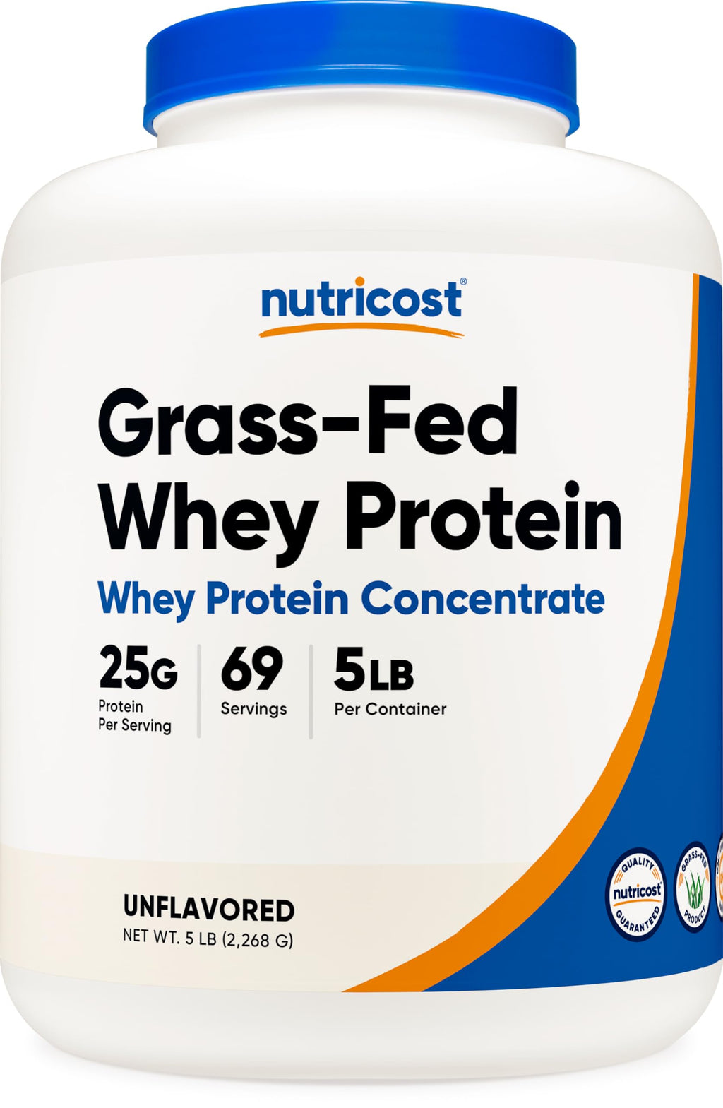 Grass-Fed Whey Protein Concentrate 5LBS Y653312