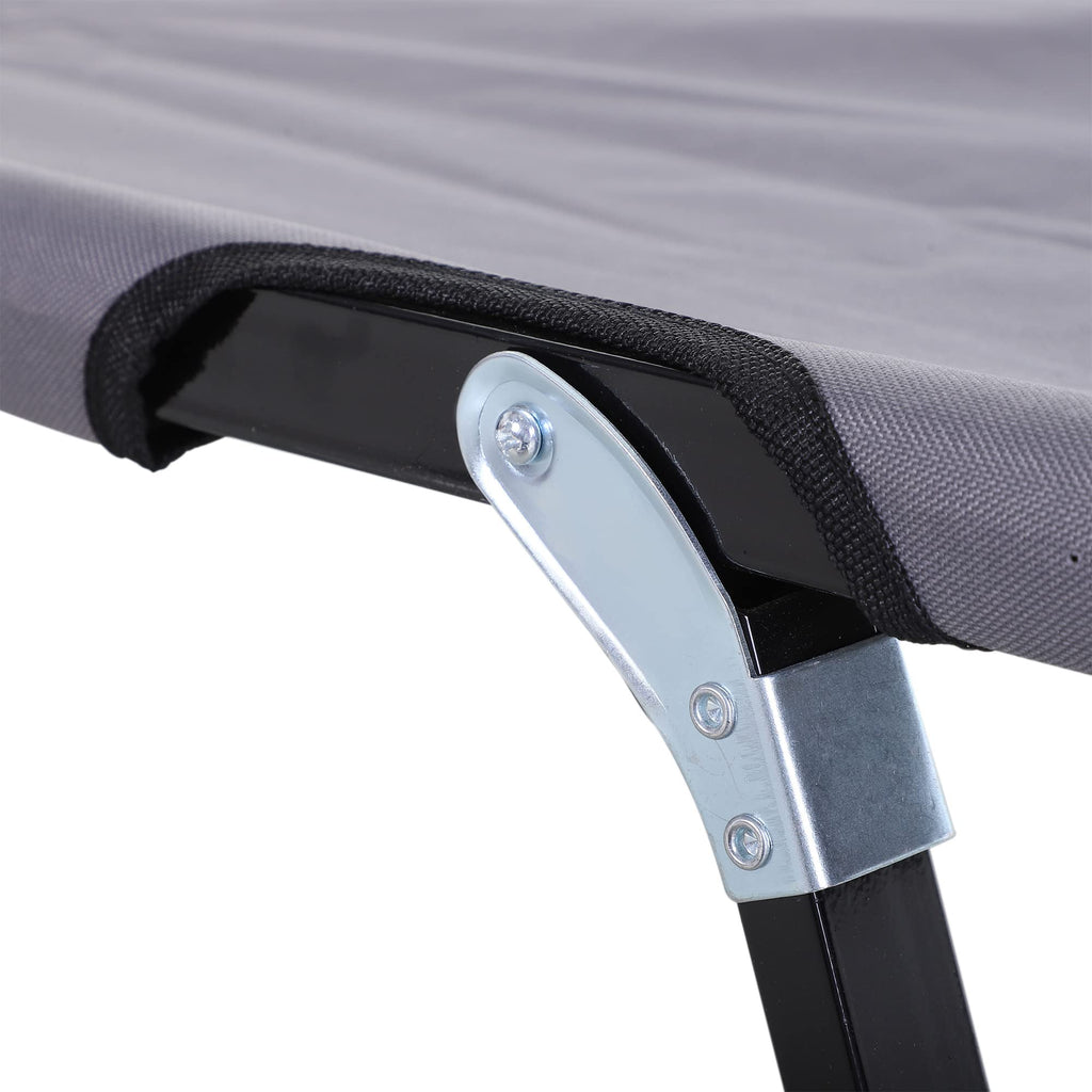 2 Person Folding Camping Cot with Carry Bag N981354