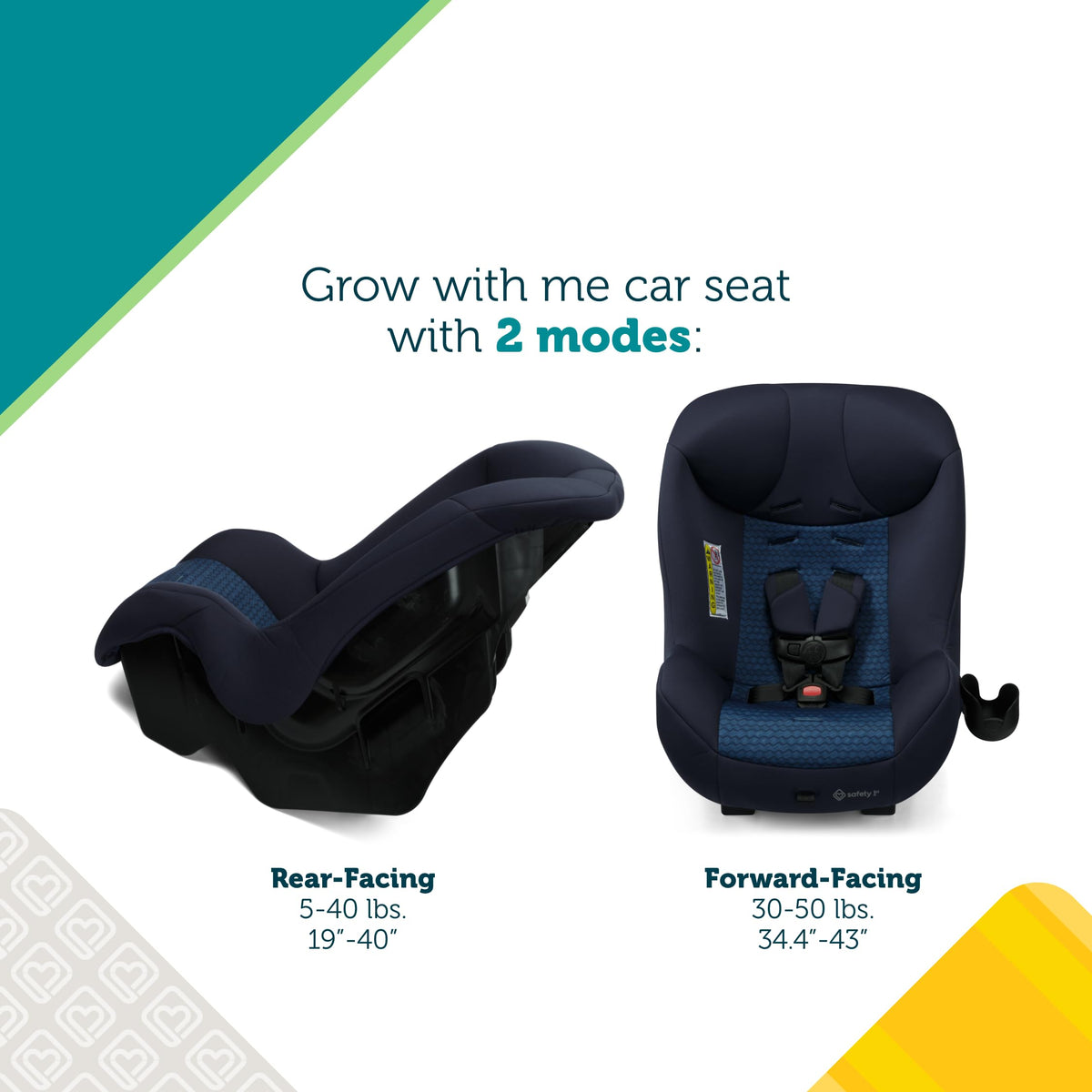2-in-1 Convertible Car Seat Y272617