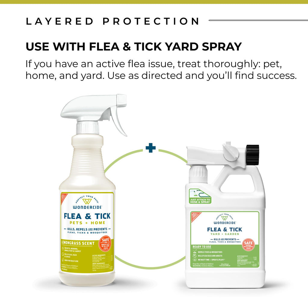 Flea, Tick and Mosquito Spray 4 oz Lemongrass & Cedarwood S342781
