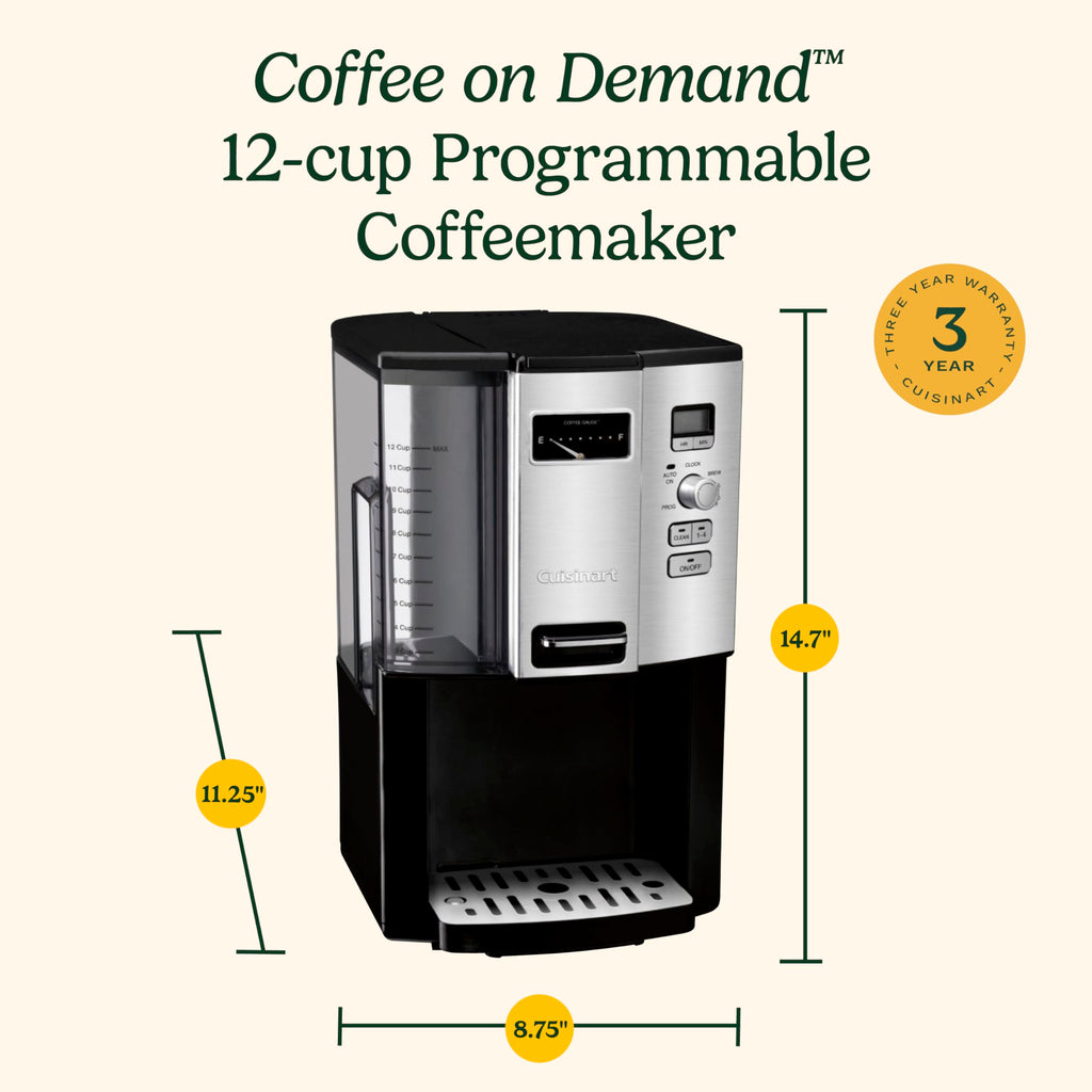 Programmable Self-Cleaning 12-cup Drip Coffee Maker T554184