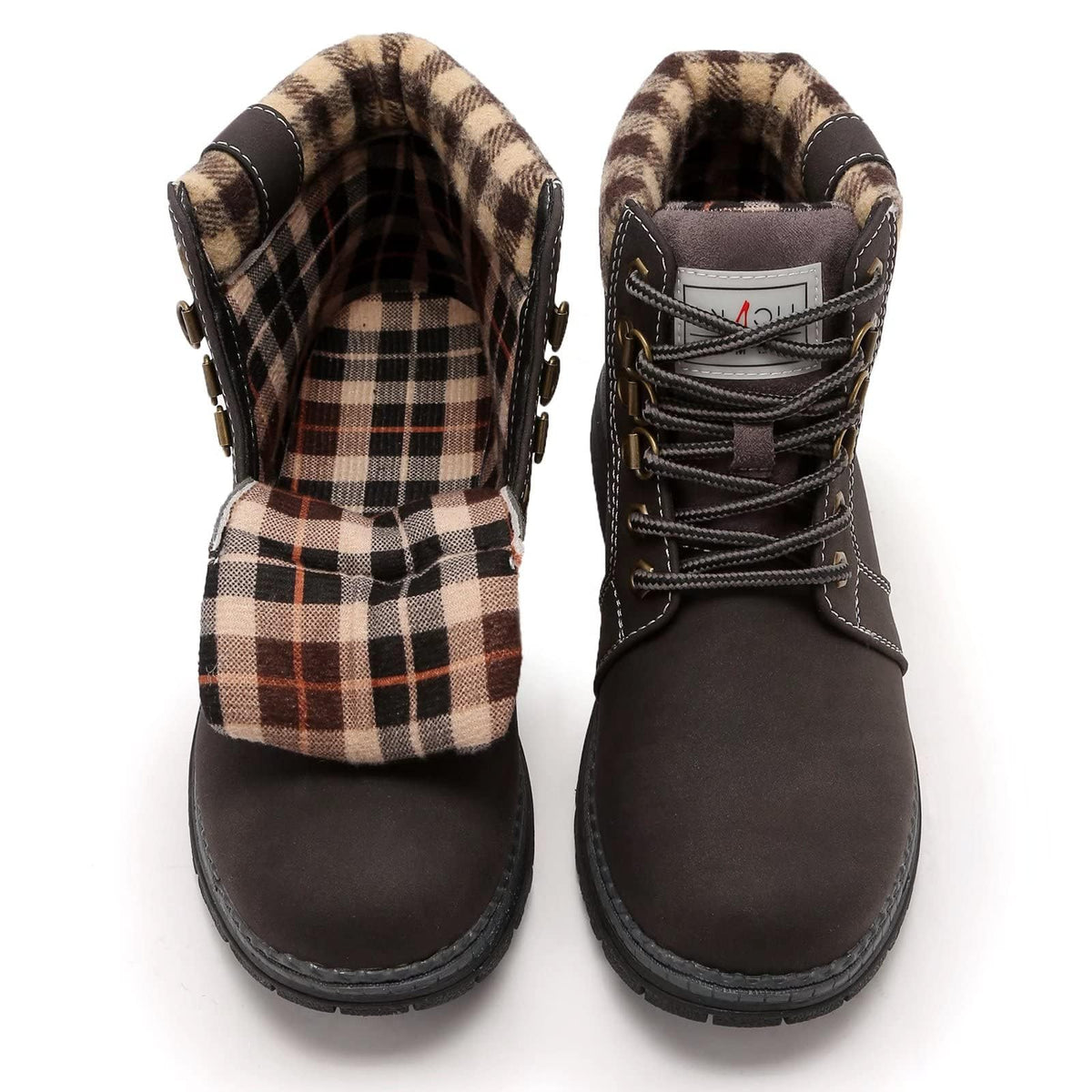 Waterproof Lightweight Fur Lined Hiking Boots N756185