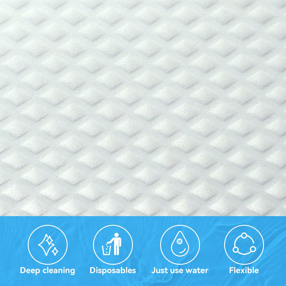 White Melamine Sponge 35 Pack J6203