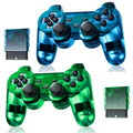 Wireless Controller Double Vibration ClearBlue and ClearGreen Z190954