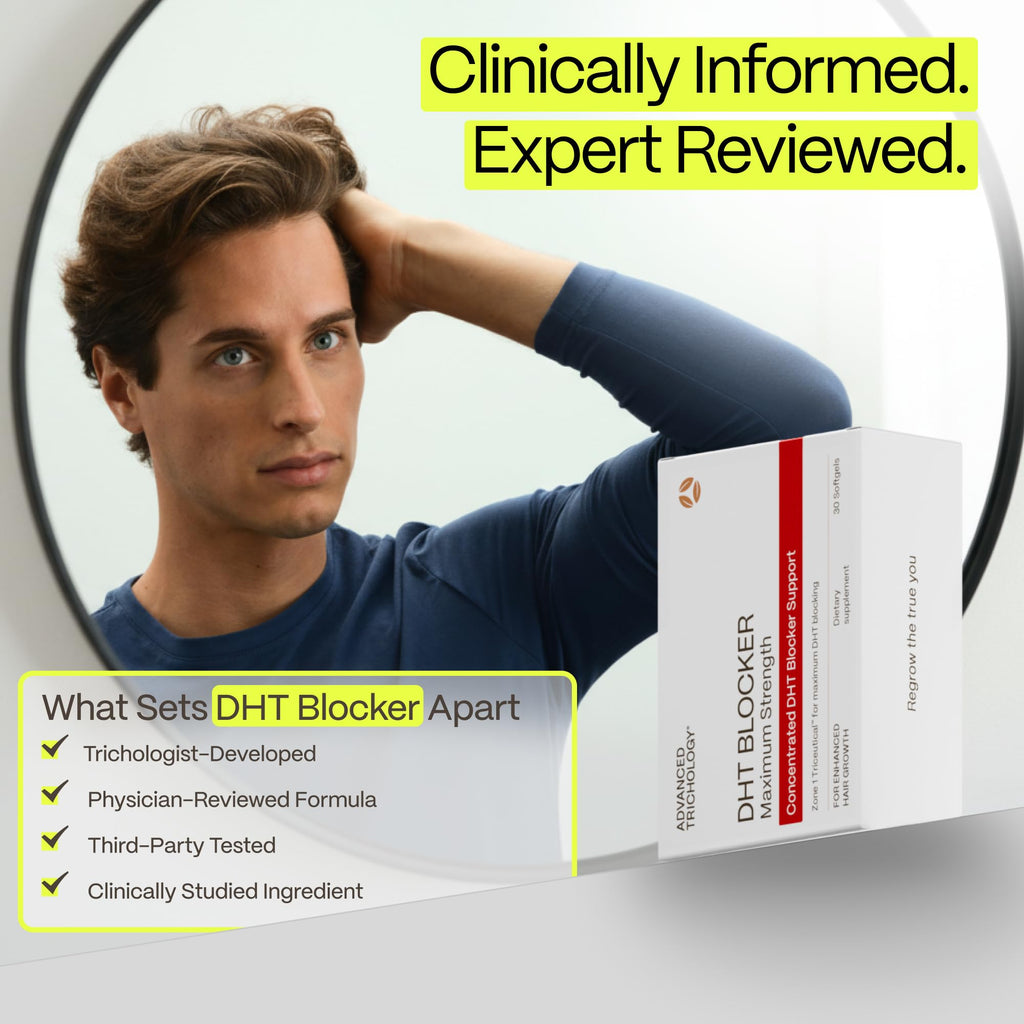 DHT Blocker Hair Growth Supplement with Saw Palmetto & Pumpkin Seed Oil F463546